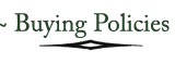 Book Buying Policies